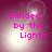 Four- of pink text 'Blinked by the Lights' over a purple background with shifting light effects