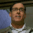 A 48x48 pixel buddy icon split into two frames showing a person on the left and green text on the right against a dark background.