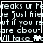 Black-and-white pixelated text with four identical showing partial phrases about 'reks ur heaks' and 'just frie', each containing a white rectangular outline