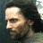 A 48x48 pixel buddy icon featuring a side-profile of Elijah Wood as Frodo Baggins from The Lord of the Rings, paired with the movie's title logo on the right side.