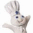 A pixelated animated icon shows a smiling chef figure with a tall white hat and raised arms on a white background, next to green pixelated text on black.