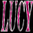 Pixelated static icon featuring stylized pink and white text on a black background with visible dithering and anti-aliasing artifacts.