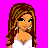 Pixel art contact sheet showing three static frames of a cartoon woman and pink outfit with text overlays on bright magenta background.