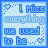 Pixelated blue-and-white static icon with text and heart symbols arranged in a square frame, featuring a light blue background and darker blue border.