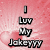 Pixelated text on a pink gradient background with black and white lettering.