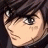 A pixelated anime-style character face on the left side of a contact sheet, with