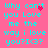 Cyan text on pink background reads 'Why can't you Love me the way i love you?I<3?' with a heart symbol replacing apostrophe in 'can't' and red pixelated hearts appearing at top-right and center-left.