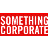 A 4-frame contact sheet of a Something Corporate animated buddy icon showing text, band members, and concert imagery.