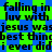 Pixelated text repeats across a blue and green star-patterned background with black lettering.