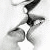 Animated contact sheet of a kissing couple with evolving pink text about breathing and oxygen, displayed in 5x5 grid format on gray background.