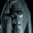 Animated sequence of a pale, long-haired figure with glowing eyes and shifting expressions against black background.