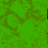 A contact sheet of 10 animated frames showing the band name "MXPX" in white pixelated text on a green background with visible dithering and grain, arranged in a 4x3 grid layout with one gray transparency placeholder.