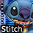 Animated sequence of Stitch character with varying mouth expressions and eye positions