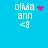 Pixelated text 'olma ann <8' on cyan background with pink heart and scattered dots animation.