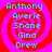 A static image with a red and pink spiral background displaying cyan text names: Anthony, Averie, Shane, Gina, Drew.