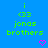 Blue background with green pixelated text reading 'i <33 jonas brothers' and two pink pixelated hearts below.