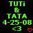 Green pixelated text on black background with date and heart symbols, two identical frames side-by-side showing static content.