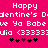 Pixelated text on bright pink background with two identical mirrored sections and heart symbols below.
