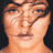 A 2x2 contact sheet of three sampled frames from an animated icon featuring a woman with dark hair, showing different facial expressions and angles against solid backgrounds.
