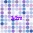 Pixelated of pastel blue, purple, and pink squares with three instances of 'Mrs.' text in bright magenta
