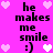 Pixelated text and heart symbols on a bright pink background with animated heart variations.