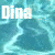 Pixelated four-quadrant image with text overlays: 'Ding' top-left, 'chana' top-right, 'best friends!' bottom-left, and three white Y symbols at the bottom center.