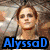 four pixelated images showing a woman with light brown hair in different poses and backgrounds with overlaid text labels