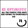 Static image with pink and black text on white background, featuring a pixelated smiley face icon.