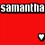 six colored squares with repeated text and heart symbols, each square displaying a different color and text layout