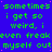 Static image with blue background and green text repeating 'sometimes i get so weird, i even freakeven freakmyself out' in multiple