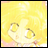 Pixelated anime-style character with blonde hair and closed eyes on yellow background, next to black with white text 'AnimeIM' and 'com'