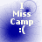 A four- of blue-toned pixel art icons displaying "I Miss Camp :(" text with a sad emoticon, each showing subtle background variations