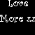 Pixelated text fragments on a black background with a gray rectangular overlay, displaying partial words like 'Love', 'More', 'Egore', 'Critis', 'Te', 'Your sel', and a of small symbols
