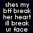 Pixelated text repeats across a black background with blue dots, forming a of identical phrases in white and light gray lettering