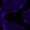 Purple and black abstract wave patterns form a repeating, flowing design with no distinct figures or text.