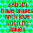 Red text on a blue background with green heart pattern repeats the phrase 'weboth have braces and i love when he smiles' in two