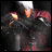 A 48x48 pixel buddy icon featuring a character in red and black attire with white hair, alongside text reading "Anime IM" and "com" on a black background.