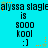 A cyan background displays repeated text and symbols in a pattern with animated star effects