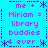 Pixelated text on cyan background with blue decorative borders, repeating 'me + Miriam = library buddies 4 ever !' in pink and purple.
