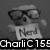 A black-and-white animated icon shows a cartoon character with glasses holding a sign reading "Nerd" while text overlays change sequentially.