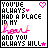 Pixel art buddy icon with black text, pink heart symbols, and handwritten-style pink script on white background.