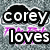 Pixelated text in white and black lettering with purple accents on a gray background, arranged in a -like layout
