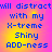 Pixelated text on a gradient background with repeated phrases and color shifts.