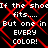 Static pixel art displays repeated text over a black background with red diamond-shaped overlays.