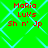 Green background with light blue diamond pattern and red pixelated text reading 'Mario Luvs Sh n' Jp' in four identical quadrants