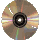 Six circular disc-shaped objects with reflective surfaces and central holes arranged in a , some showing color shifts from light to dark tones