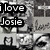 Black-and-white pixelated image with text overlays and a heart-shaped outline, featuring partial anime-style character art.