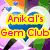 Pixelated icon with four quadrants showing text fragments and heart shapes in bright colors.