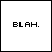 Static 48x48 pixel buddy icon featuring bold black text on a white background with a thin black border.