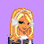 Pixel art contact sheet of a blonde cartoon character with headphones on a purple background, showing six animation frames and text reading "Winter is Coming Are You Ready?".